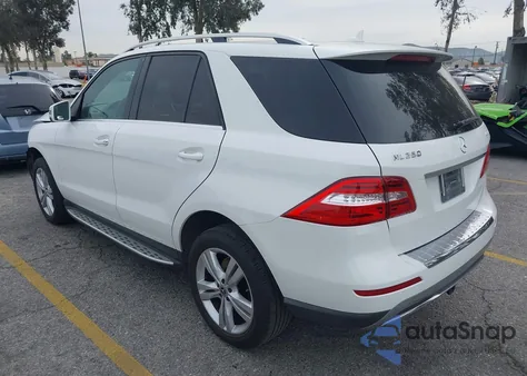 2014 Mercedes-Benz Ml 350 4Matic from USA, damaged, VIN 4JGDA5HB6EA279176